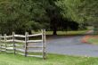 Country Road with Fence