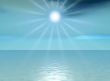 The quiet sea