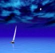 Lonely ship