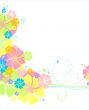 Vector floral backdround