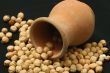 split peas at terracotta jug
