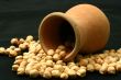 split peas at terracotta jug
