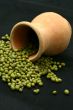split peas at terracotta jug