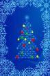 Christmas and New-Year`s decorations. Vector image