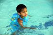 Boy Swimming