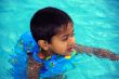 Boy Swimming