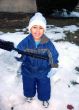 Cleaning the snow
