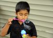 Blowing bubbles