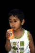Drinking juice