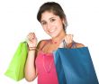 girl with shopping bags