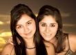 beautiful young girls - sunset