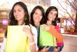 girls in a shopping spree