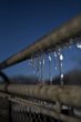 railing with ice