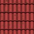 Red roof tiles