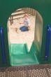 Boy Playing at a Playground