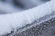 hoarfrost close-up