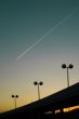 Traces of the aeroplane