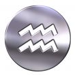 3D Silver Aquarius