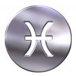 3D Silver Pisces