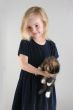 girl and kitten