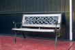 wooden couch