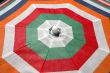 Summer umbrella abstract