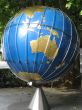globe in the street