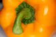 one orange sweet pepper