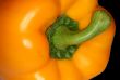 one orange sweet pepper