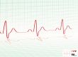 heart beat green grid
