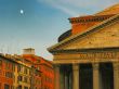 Moon on the Pantheon