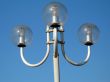 round streetlamps