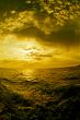 Sunset.