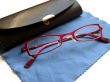 Eyeglasses and case