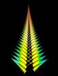 Fractal Christmas tree