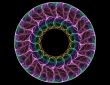 Smoke swirl iris