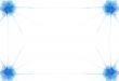 Blue Flame Border