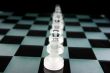 Chess Pieces on a glass board - Pawnage