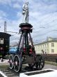 Lenin on the cart