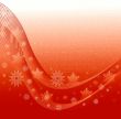 Abstraction red snow background