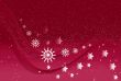 Abstraction red snow background