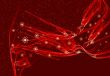 Abstraction red background