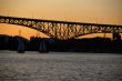 Sunset on Aurora bridge