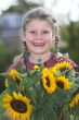Sunflower girl