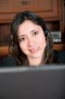 business customer service girl