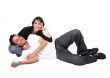 casual couple on the floor