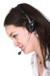 Beautiful Customer Support Girl
