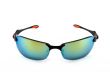 Sporty sunglasses on white background