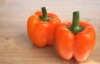 Sweet orange peppers