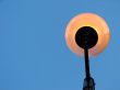 Street lamp and the blue sky